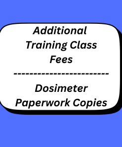 Additional Training Class Fees